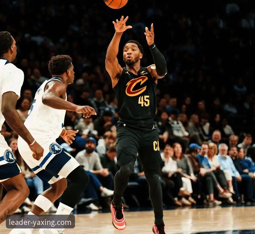 NBA常规赛最新动态：骑士主场力克魔术，米切尔42分引领四连胜